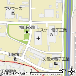 神田産業横山第３工場周辺の地図