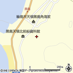 石川県輪島市門前町黒島町ロ17周辺の地図