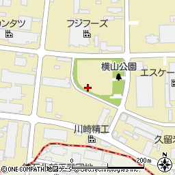 福島県須賀川市横山町周辺の地図