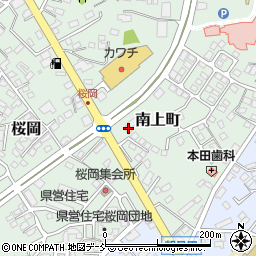 セブンイレブン須賀川南上町店周辺の地図
