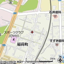 福島県須賀川市稲荷町84-4周辺の地図