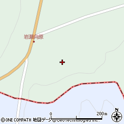 福島県須賀川市江花（潜石）周辺の地図