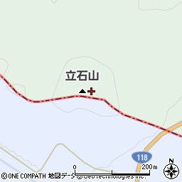 立石山周辺の地図