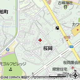 福島県須賀川市桜岡65周辺の地図