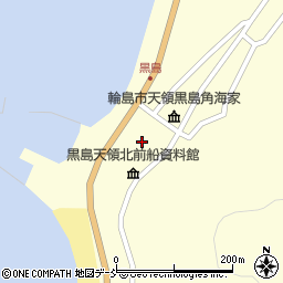 石川県輪島市門前町黒島町ロ106周辺の地図