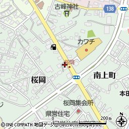 福島県須賀川市桜岡13周辺の地図