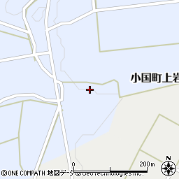 新潟県長岡市小国町上岩田615周辺の地図