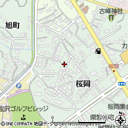 福島県須賀川市桜岡66周辺の地図