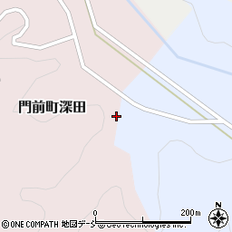 石川県輪島市門前町深田13-63周辺の地図