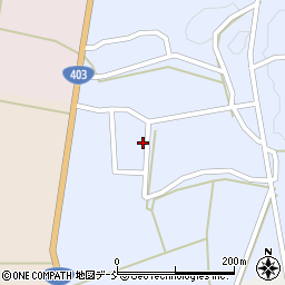 新潟県長岡市小国町上岩田673周辺の地図