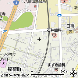 福島県須賀川市稲荷町7-8周辺の地図