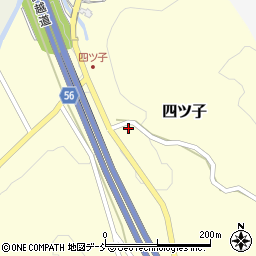 新潟県小千谷市四ツ子周辺の地図