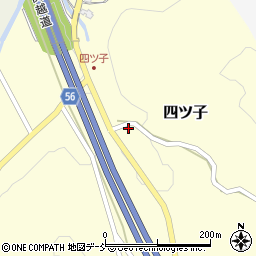 新潟県小千谷市四ツ子周辺の地図