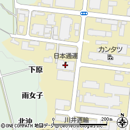 日本通運倉庫周辺の地図