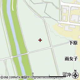 福島県須賀川市稲雨女子周辺の地図
