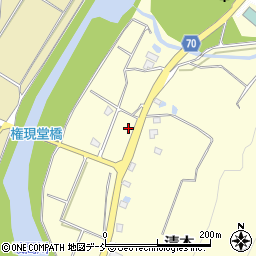 新潟県魚沼市清本周辺の地図