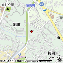 福島県須賀川市桜岡52周辺の地図
