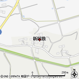 福島県須賀川市小倉新屋敷周辺の地図