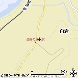 福島県下郷町（南会津郡）白岩（北上平）周辺の地図