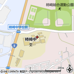 市立柿崎中学校周辺の地図