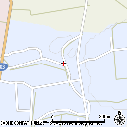 新潟県長岡市小国町上岩田574周辺の地図