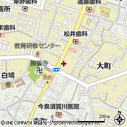 信栄工業株式会社　須賀川営業所周辺の地図