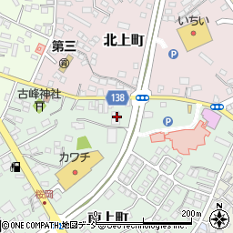 ほぐしま専科　須賀川東店周辺の地図