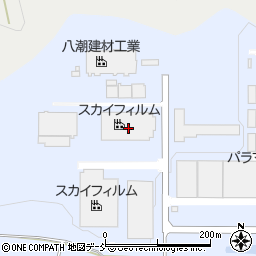 スカイフィルム福島第一工場周辺の地図