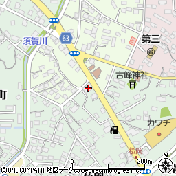 福島県須賀川市桜岡2周辺の地図