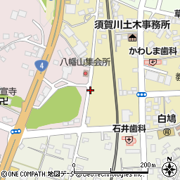 福島県須賀川市大町周辺の地図