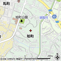 福島県須賀川市旭町周辺の地図