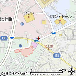 福島県須賀川市北上町91周辺の地図