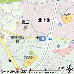 福島県須賀川市北上町146周辺の地図