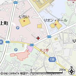 福島県須賀川市北上町86周辺の地図