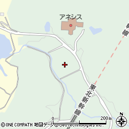福島県須賀川市稲転石周辺の地図