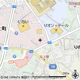 福島県須賀川市北上町84-1周辺の地図