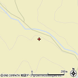 福島県大沼郡昭和村両原滝ノ岐山周辺の地図