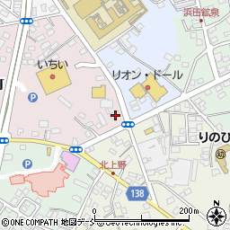 福島県須賀川市北上町84-5周辺の地図