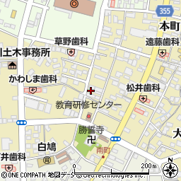 柳田タケシ美容室周辺の地図