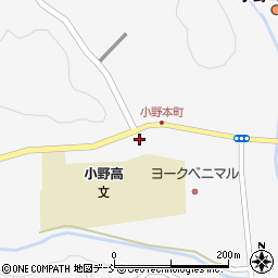 福島県田村郡小野町小野新町本町21周辺の地図