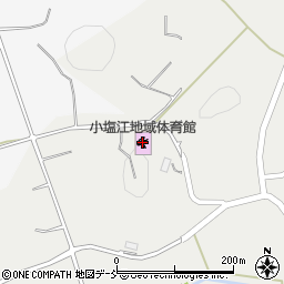 須賀川市小塩江地域体育館周辺の地図