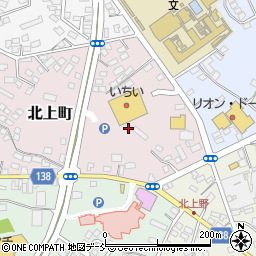 福島県須賀川市北上町80-4周辺の地図