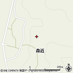 新潟県柏崎市森近周辺の地図