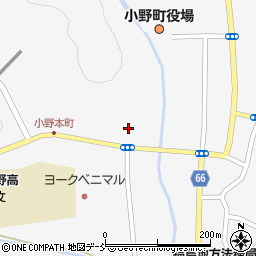福島県田村郡小野町小野新町本町37周辺の地図