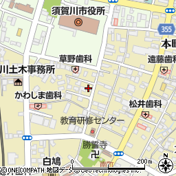 須賀川そろばん教室周辺の地図