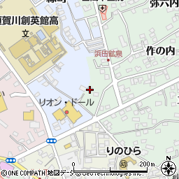 福島県須賀川市和田作の内104周辺の地図