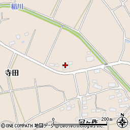 福島県須賀川市大久保寺田周辺の地図