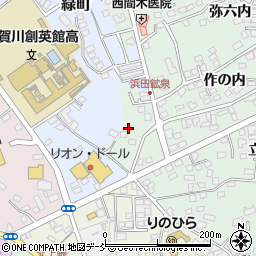 福島県須賀川市和田作の内106周辺の地図