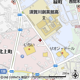 福島県須賀川市北上町69周辺の地図