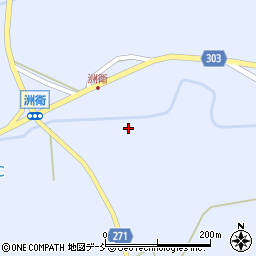 石川県輪島市三井町洲衛は周辺の地図